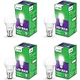 EcoLink 9-Watt Base B22 LED Bulb (Cool White,Pack of 4)