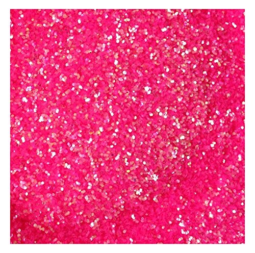 100 g Glitzer Staub Puder Sparkle Holografische irisierend Wein Nail Art Dekoration, hot pink