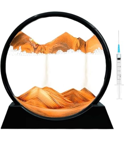 Oasis Mini Kinetic Sand Art, Real Bamboo, Zen Stress Relief, iOS