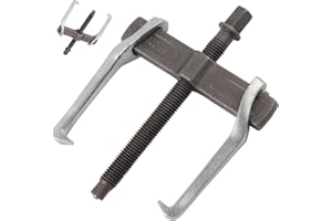 NIYATA 1Pc 4 Inch 2 Jaw Gear Puller Tool Set for Bearings, Jaws Bearing Puller, Gear Puller, Adjustable 2 Jaws Puller Tool, Bearing Puller, Two Jaw Bearing Puller for Removing Pulley and Flywheel Bearing