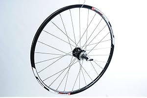 WD-40 SPECIALIST 26” MTB (559x19) DISC HUB BIKE FRONT WHEEL BLACK ALLOY Q/R DOUBLE WALL RIM SAL