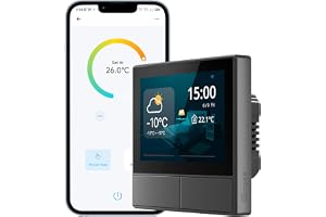 Sonoff NSPanel Smart Scene Wall Switch, smart skärm, inbyggd temperaturtermostat och miljösensor, allt-i-ett-kontrollcenter p