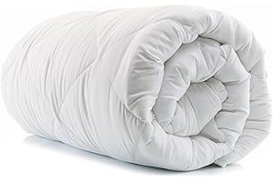 Amazinggirl Piumino in Microfibra 140 x 200 cm - per Tutte Le Stagioni piumone Trapuntato Piumini Bianco