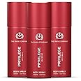 The Man Company Privilege Intense Deodorant for Men -150ml, Pack of 3 | Premium Body Spray | Long-Lasting Fragrance | Perfect Deo Set For Everyday Use | Gift for Husband, Boyfriend