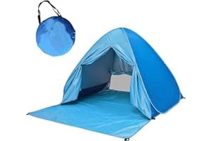 Eplze Automatic Pop Up Beach Tent Instant Portable Quick Sun Shelter for 2-3 Persons