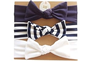 Vellette Baby Stirnbänder Mädchen Stretch Nett Kaninchenohren Gedruckt Turban Stirnband Kopf Verpackung Haarband