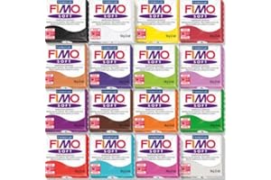 HOMECRAFTS Fimo Soft Assorted Pack of 10 x 56g
