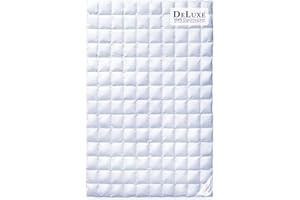 AURA DOWN BEDDING Aura® luksusowa kołdra letnia, 135 x 200 cm, lekka | Deluxe 100% puch gęsi, klasa węgierska I | Oeko-Tex Standard 100, bawełna, nadaje się dla alergików