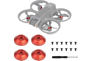 Houjunor Motorskydd för DJI Avata 2, 4 st aluminiumlegering dammtät vattentät drönarmotorskydd för DJI Avata 2, drönare tillb