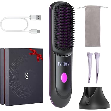 Locken-Definierbürste – Einteilig, Ergonomisch, Zieht Nicht, Für Lockiges & Welliges Haar