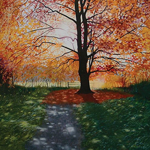 Tirrito Greeting Card: Autumn Light by Heather Blanchard - Thank You