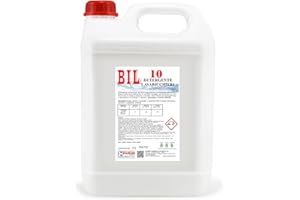 EKO "MADE IN ITALY" BIL 10: Detergente Lavabicchieri Bar, Detersivo Professionale Lavastoviglie, Lavabicchieri e Lavatazzine, Concentrato, 5Kg HORECA, Haccp