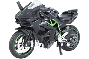 YCVBCY Moto Giocattolo, Simulazione Moto Giocattolo, Motorcycle 1:18 Giocattoli Modello Moto, Giocattolo Decorazione Della Casa Moto in Lega Adatto a Partire, Nero
