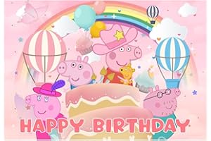 SFODTN Photography Backdrops Birthday Decoration Backdrops Photography Backdrops Children Birthday Party Banner Baby Shower Supplies Photo Background Dessert Cake Table Decor 5X3FT