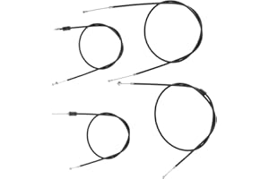 MOTOFLEX Bowdenzug-Set in Schwarz ab Bj. 10/76 - Simson S50