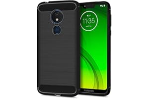GAPLUS Moto G7 Power Case - Ultra Slim Carbon Fibre Shockproof Bumper Case Cover For Motorola Moto G7 Power