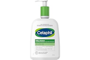 Cetaphil Daily Advance Loción ultra hidratante 473ml, para pieles sensibles y secas, con 9 ingredientes hidratantes, sin perfume