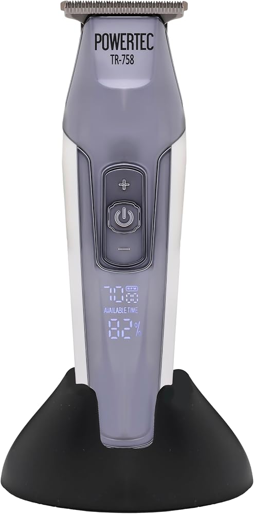Powertec TR-758 Profesyonel Sakal Ense Tıraş Makinesi (0.1mm - Sıfıra En Yakın)