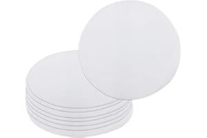 UMCHU CLVPAI Dim Sum Vaporera Papeles-8 Piezas Redondo Forros al Vapor de Silicona,malla de suma tenue,para moños al vapor, albóndigas(25 cm de diámetro)