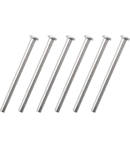 QUARKZMAN Kugelspitzen Federdruckstücke - 10x13mm Messing 10 Stück