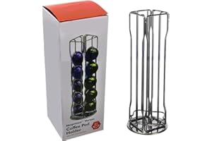 FIND A SPARE Support rotatif pour capsules de café Nespresso Vertuo Capacité de 20 dosettes