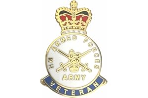 SENLAK British Army Veteran Lapel Pin Badge - UK Seller