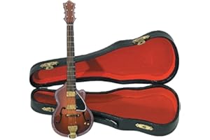 GEWA 980650 - Instrumentos en miniatura, guitarra con estuche, 20 cm