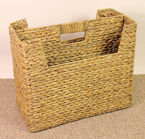 Zeitungsständer , Zeitungskorb Wasserhyazinthe Gr. 40 x 20 cm H 33 cm