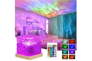 ZTZK LED Sternenhimmel Projektor, Aurora Lampe - 16 Colors 30 Beleuchtungsmodi Polarlicht Lampe Geeignet für Kinderzimmer Dekoration/Partys/Urlaubsgeschenke