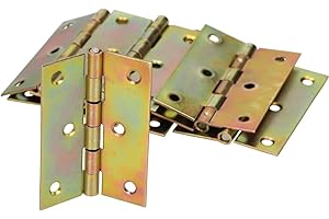 KOTARBAU® Möbelscharniere 60 x 45 mm 25 St. Gerollte Scharniere Alle Größen Tischband Türband Möbelband Verzinkt Türscharniere Scharnier Kistenband Schrankscharniere