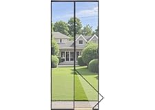 Apalus Prime Fly Screen Door, Magnetic Insect Protection Balcony Door, 90 x 210 cm, Translucent, Tear-Resistant, Weatherproof, Durable, Stronger Magnets Than the Classic, 3.8 cm Strap Top, Cannot Be Shortened