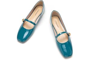 C.Paravano Scarpe Mary Jane da Donna | Ballerine da Donna con Punta Quadrata