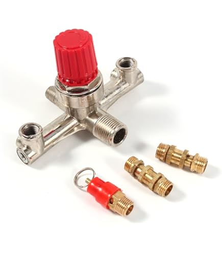 Interruttore Pressione Compressore Aria G1/4 220V - Monofase Con Regolazione Pressione - Foto 4