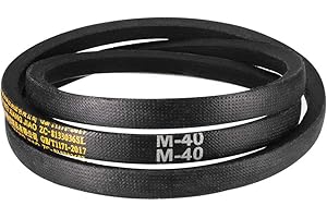 sourcing map Correa en V de Transmisión M-40, Circunferencia interior de 39", Correa de transmisión de energía de Caucho