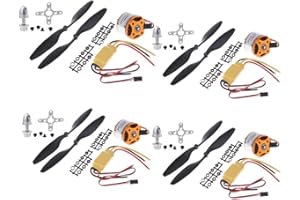 Goolsky 4pcs A2212 1000KV Outrunner Moteur + 4pcs ESC HP 30A + 4 Paire 1045 Prop (B) Quadri-Rotor