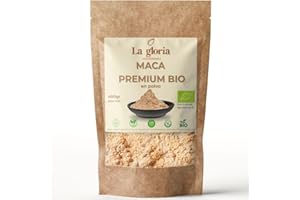 LA GLORIA MEDITERRÁNEA Maca Amarilla Ecológica Premium 100% Bio en Polvo | 400g | Raíz de Maca Andina Orgánica desde Perú – Energía, Vitalidad y Equilibrio Natural – Superalimento Vegano Sin Aditivos