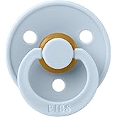 Bibs Colour Kau&ccedil;uk Emzik-Baby Blue 0-6 Ay