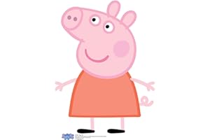 STAR CUTOUTS SC543 - Sagoma in Cartone di Peppa Pig, Altezza 79 cm