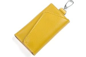 Brilliance Co Astuccio portachiavi, in pelle, con portachiavi in pelle