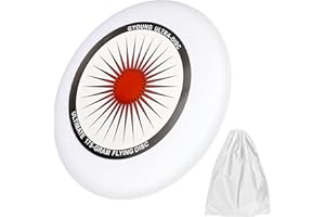 EEPLUYTY 175g Frisbee competitivo, frisbee definitivo, Frisbee da Ultimate， frisbee da professionale, sport divertenti all'aria aperta, adatto a giocatori occasionali e professionisti (borsa di stoccaggio)