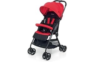 Foppapedretti Più Leggero Passeggino SuperLeggero e Compatto, Red