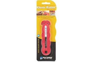 San Jamar KK403 Ouvre-carton Klever Kutter, Rouge