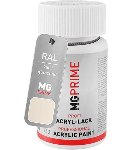 MG PRIME Vernice Per Auto Kit Stilo Di Ritocco Per Lancia 600 Grigio Botticelli Metallic/Botticelli Grau Metallic Vernice Di Base Vernice Trasparente Ognuno 50ml - Foto 6