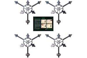 ALANDIA 4X Absinth Löffel Gothic | Premium Qualität | Aus Edelstahl gefertigt | Original 19. Jh. Design