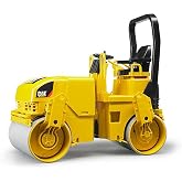Bruder - Caterpillar Asfalt Silindir &Ouml;l&ccedil;ekli Model