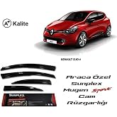 Renault İle Uyumlu Clio İle Uyumlu 4 Cam R&uuml;zgarlığı Mugen Tip