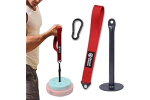 J Bryant Cintura per allenamento con braccio, impugnatura per braccia, dita, avambraccio, attrezzatura per esercizi di rafforzamento e power trainer per macchine con cavi e allenamento con pesi liberi