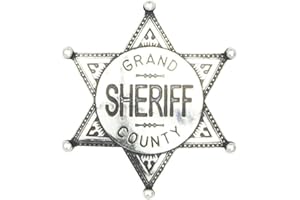 Distintivo dello sceriffo di Denix Grand County, nichel