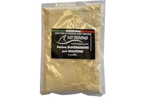 M2 FISHING Farina DISIDRATANTE per BIGATTINI GR 500 Alta QUALITA Mare Pesca Pasture Esca CEFALO Bolognese Inglese