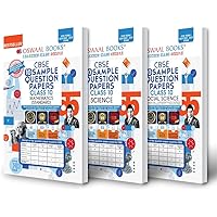 Oswaal CBSE Sample Question Paper Class 10 (Set of 3 Books) Science, Social Science & Mathematics Standard (For Term I…